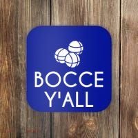 Bocce YAll Bocce Ball Player Bocce Ball Gift Coaster thumb 0