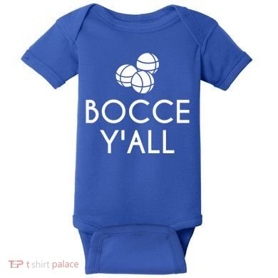 Bocce YAll Bocce Ball Player Bocce Ball Gift Baby Bodysuit