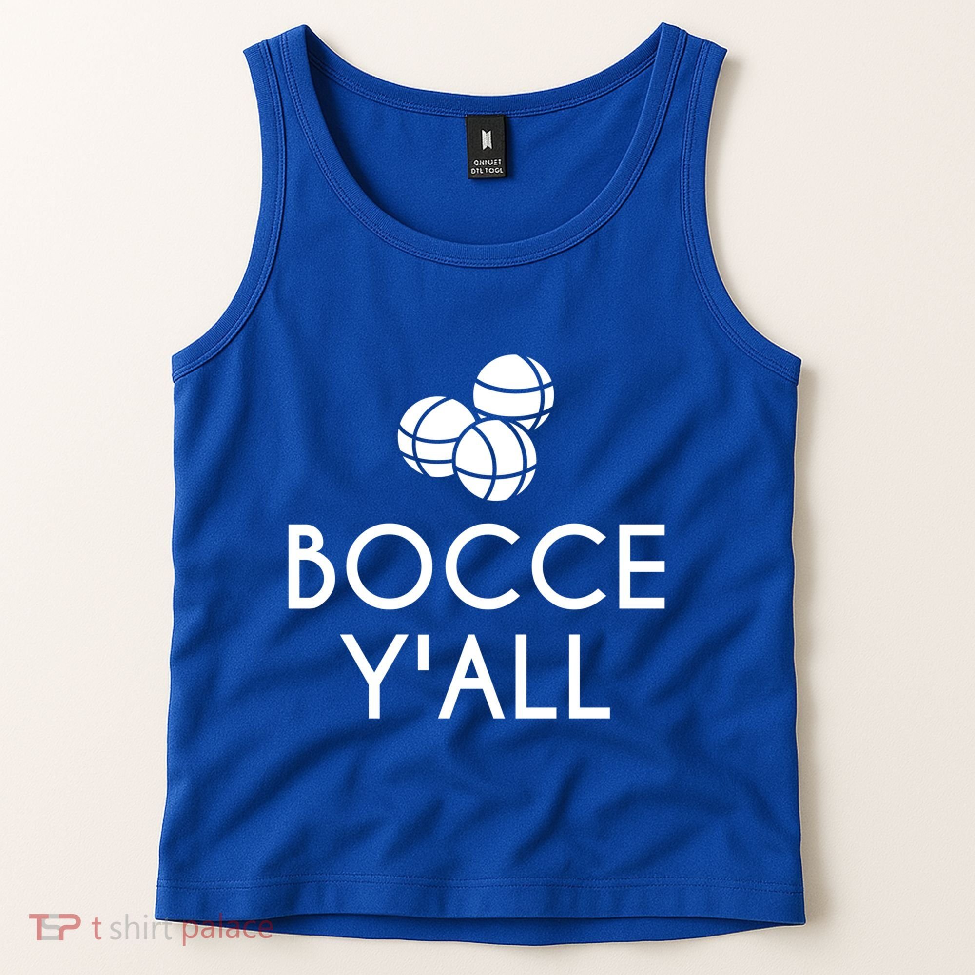 Bocce YAll Bocce Ball Player Bocce Ball Gift Tank Top
