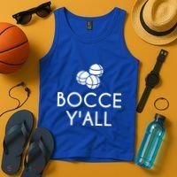 Bocce YAll Bocce Ball Player Bocce Ball Gift Tank Top thumb 4
