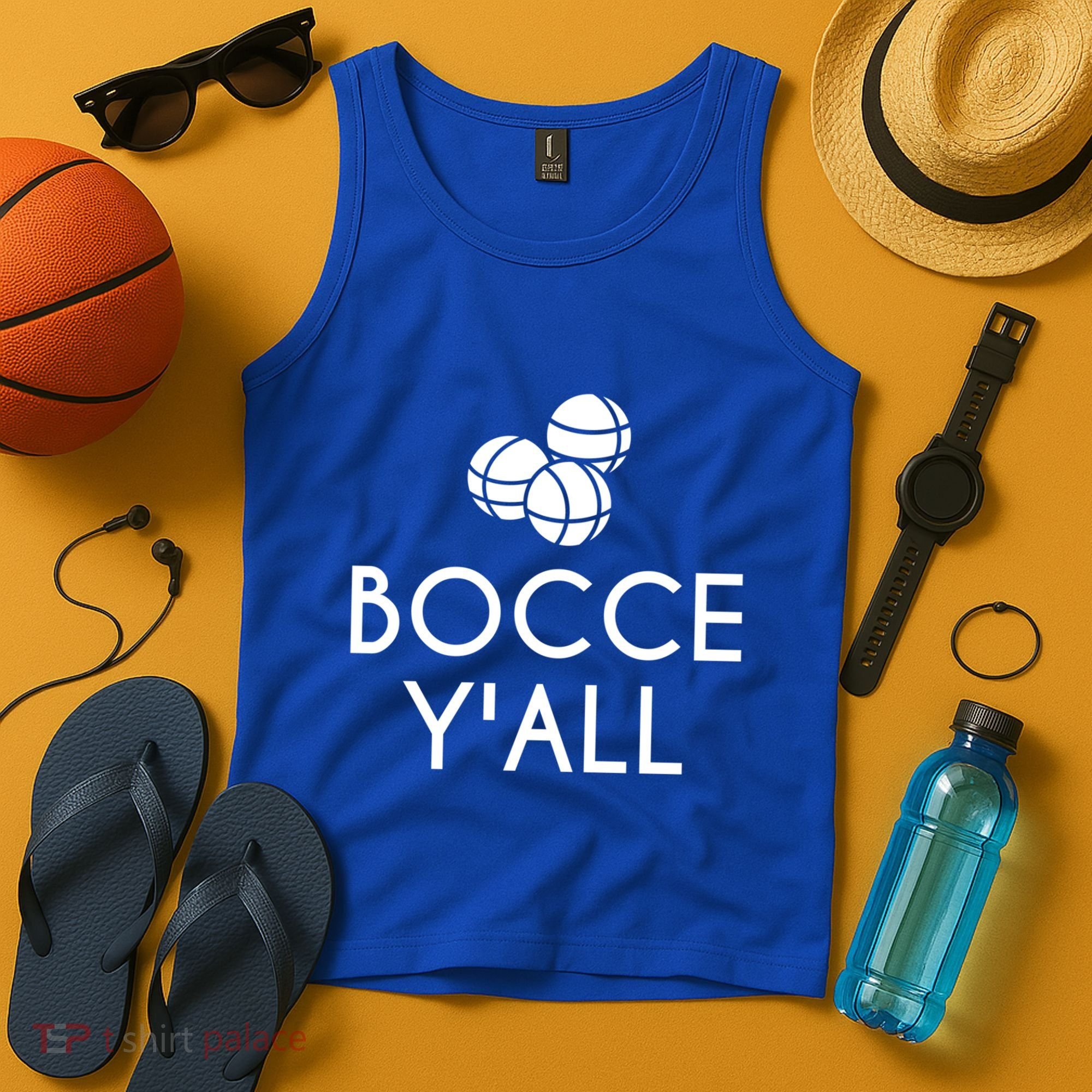 Bocce YAll Bocce Ball Player Bocce Ball Gift Tank Top