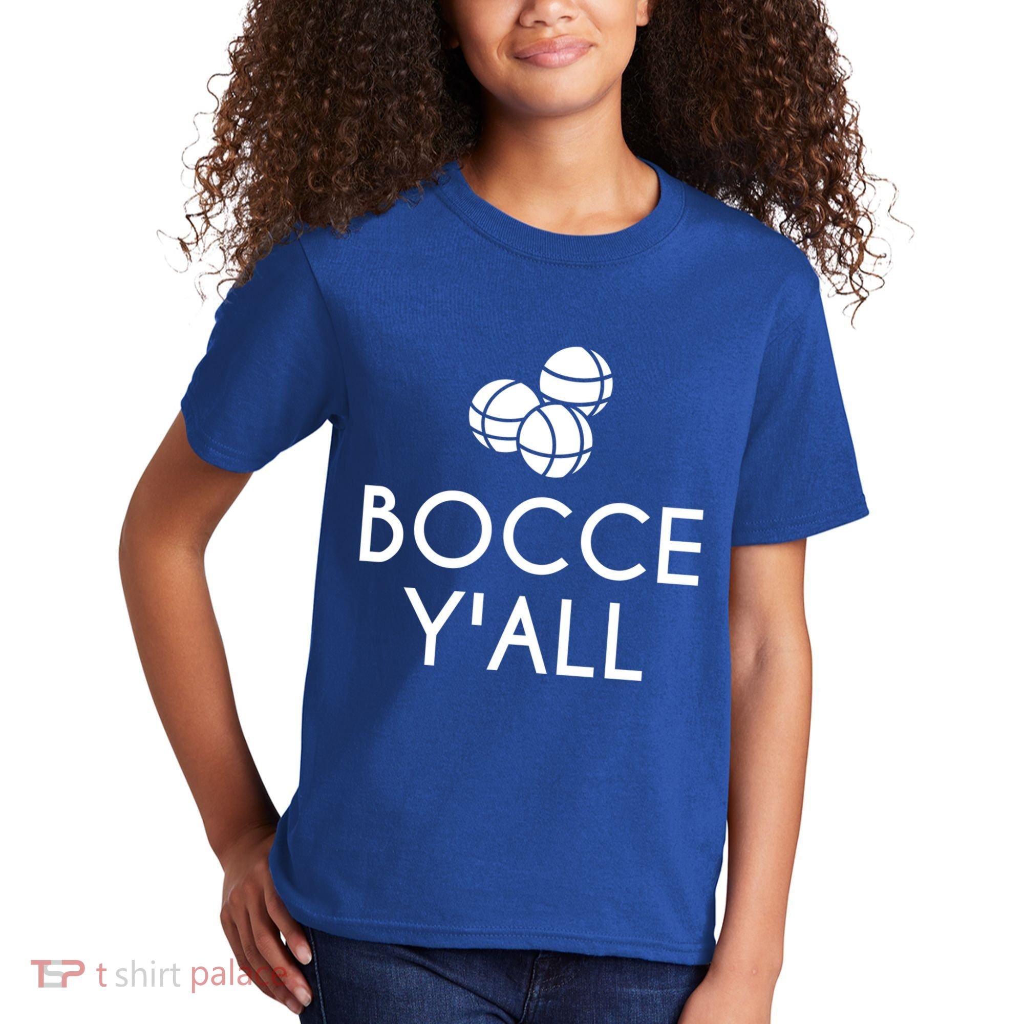 Bocce YAll Bocce Ball Player Bocce Ball Gift Kids T-Shirt