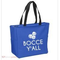 Bocce YAll Bocce Ball Player Bocce Ball Gift Tote Bag thumb 2