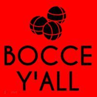 Bocce YAll Bocce Ball Player Bocce Ball Gift Santa Hat thumb 1
