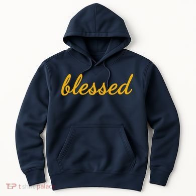 Blessed Yellow Christian Hoodie