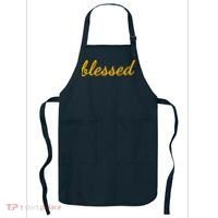 Blessed Yellow Christian Apron thumb 0