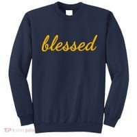 Blessed Yellow Christian Sweatshirt thumb 0