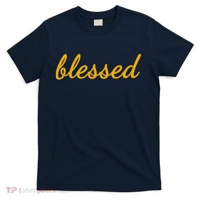 Blessed Yellow Christian T-Shirt