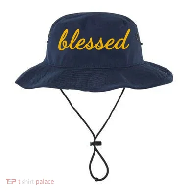 Blessed Yellow Christian Bucket Hat