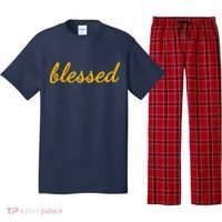Blessed Yellow Christian Pajama Set thumb 0