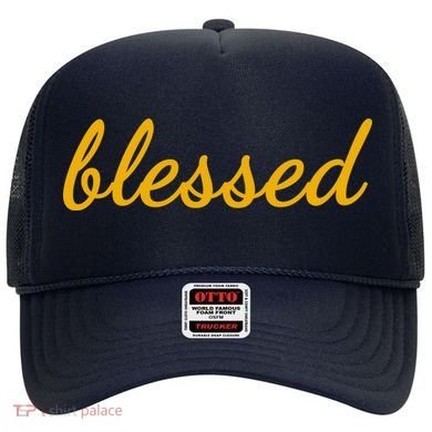 Blessed Yellow Christian Hat