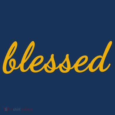 Blessed Yellow Christian Visor