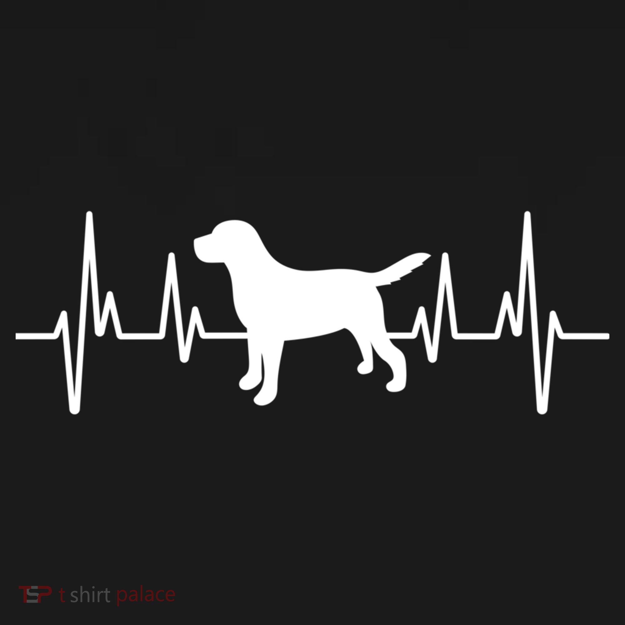 Black Yellow Chocolate Lab Heartbeat Valentine's Labrador Gift Women's Hoodie