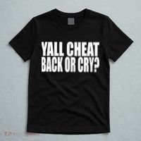 Beatking Yall Cheat Back Or Cry T-Shirt thumb 5