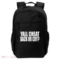 Beatking Yall Cheat Back Or Cry Backpack thumb 0
