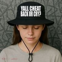 Beatking Yall Cheat Back Or Cry Bucket Hat thumb 3
