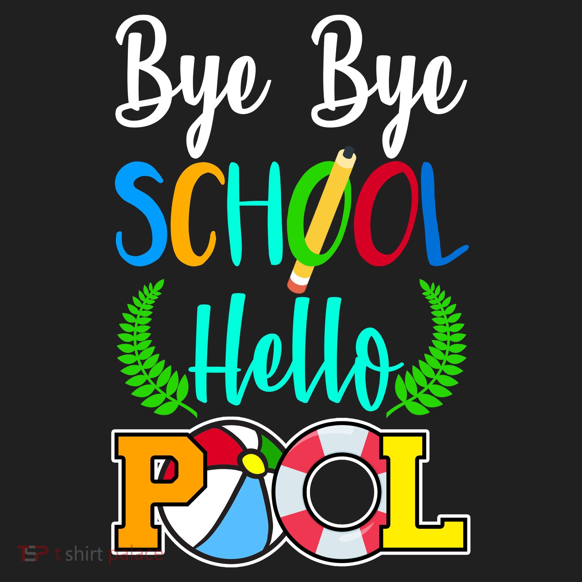 Bye Bye School Hello Pool Women's Sweatshirt