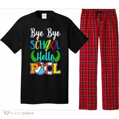 Bye Bye School Hello Pool Pajama Set