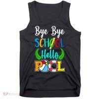 Bye Bye School Hello Pool Tank Top thumb 0