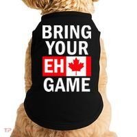 Bring Your Eh Game Canadian Flag Canada Doggie Tank thumb 0