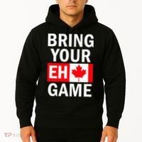 Bring Your Eh Game Canadian Flag Canada Hoodie thumb 2