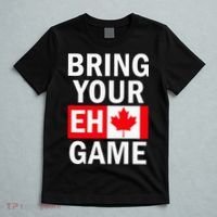 Bring Your Eh Game Canadian Flag Canada T-Shirt thumb 5