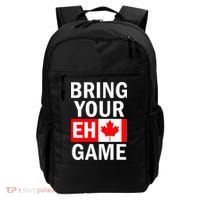 Bring Your Eh Game Canadian Flag Canada Backpack thumb 0