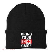 Bring Your Eh Game Canadian Flag Canada Beanie thumb 0