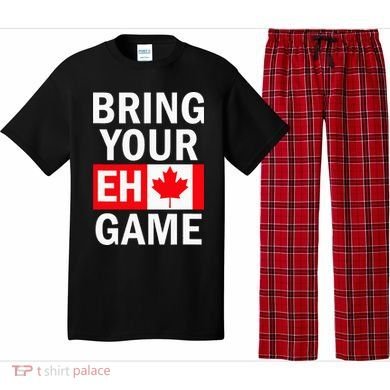 Bring Your Eh Game Canadian Flag Canada Pajama Set