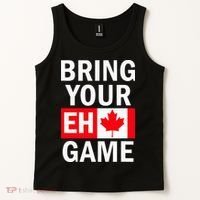 Bring Your Eh Game Canadian Flag Canada Tank Top thumb 2