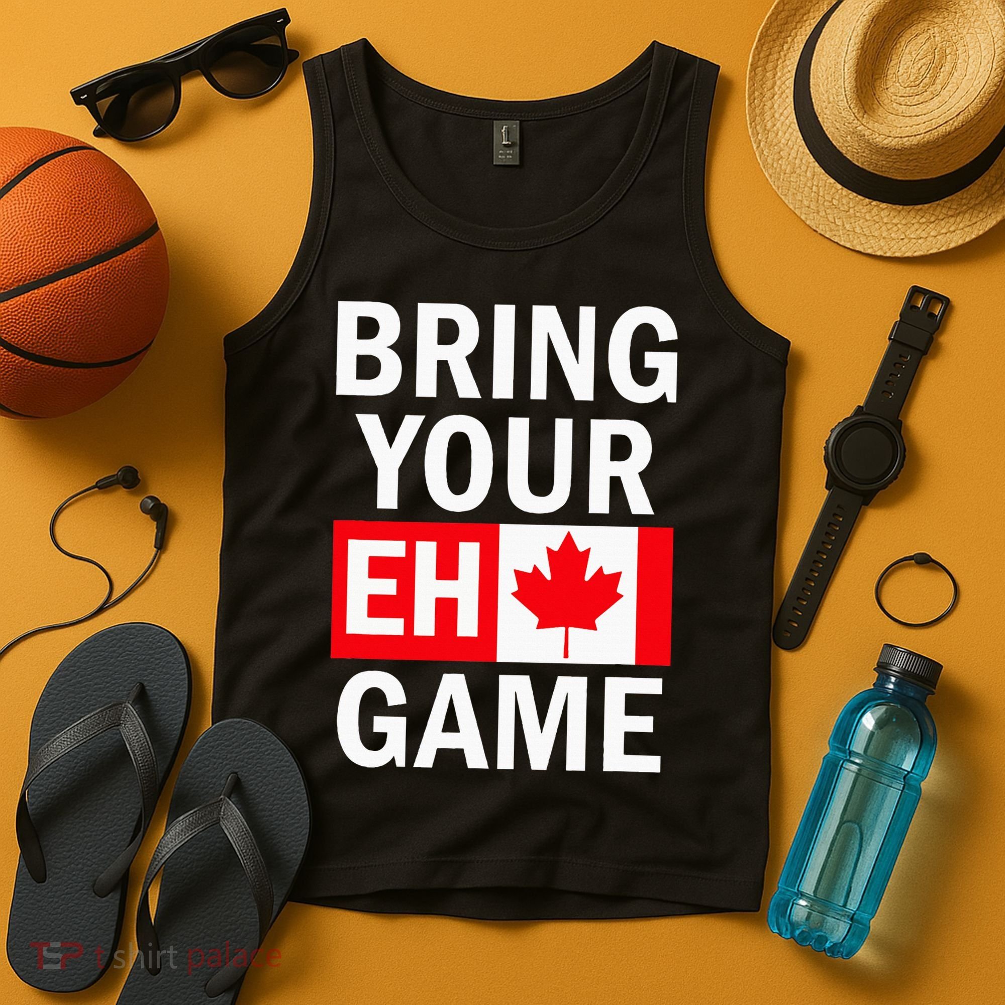 Bring Your Eh Game Canadian Flag Canada Tank Top