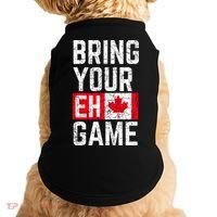 Bring Your Eh Game Canadian Flag Canada Pride Doggie Tank thumb 0