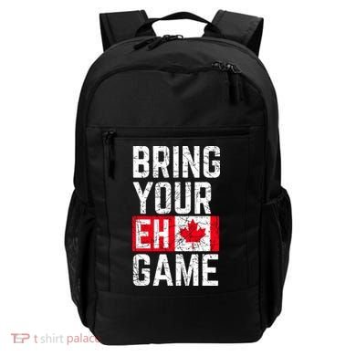 Bring Your Eh Game Canadian Flag Canada Pride Backpack