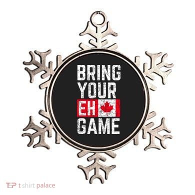 Bring Your Eh Game Canadian Flag Canada Pride Ornament