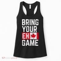 Bring Your Eh Game Canadian Flag Canada Pride Women's Tank Top thumb 0