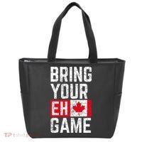 Bring Your Eh Game Canadian Flag Canada Pride Tote Bag thumb 0
