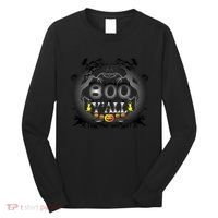 Boo Y'all Funny Halloween Long Sleeve Shirt thumb 0