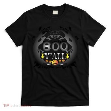 Boo Y'all Funny Halloween T-Shirt