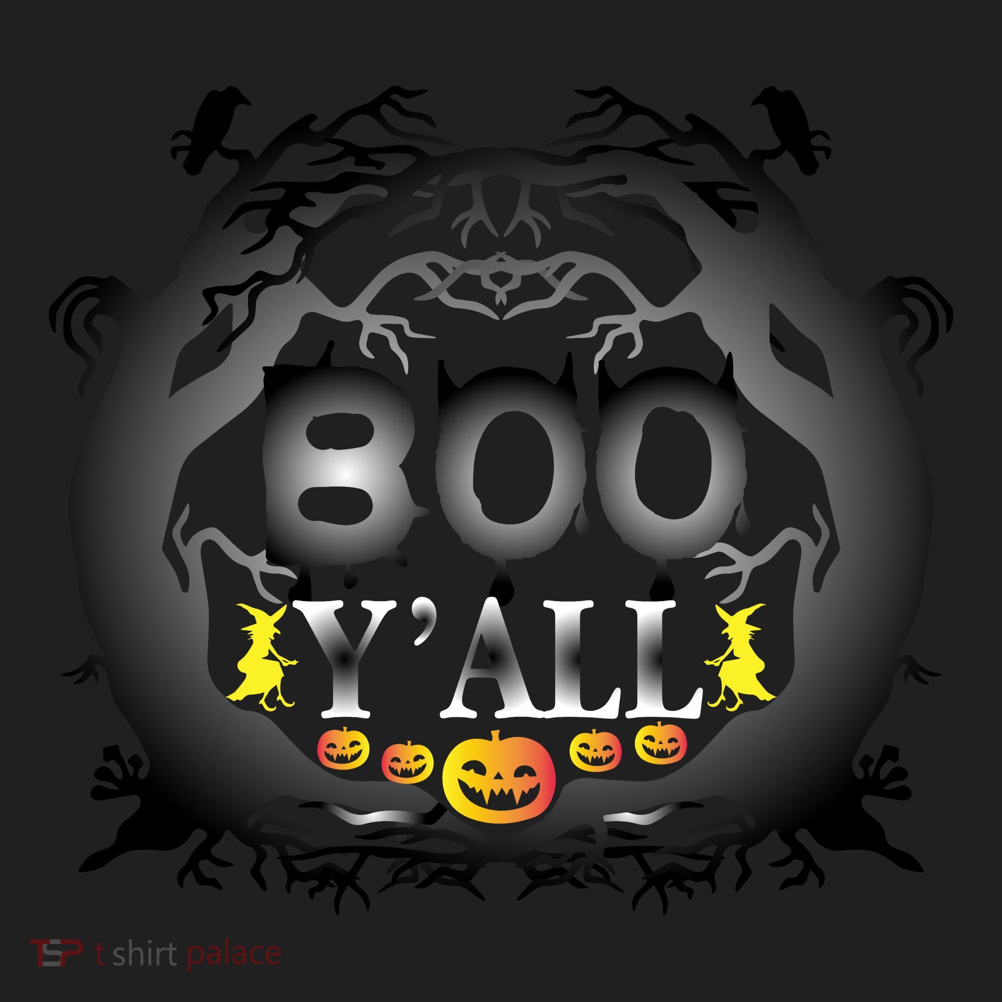 Boo Y'all Funny Halloween Beanie