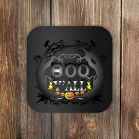 Boo Y'all Funny Halloween Coaster thumb 0