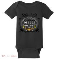 Boo Y'all Funny Halloween Baby Bodysuit thumb 0