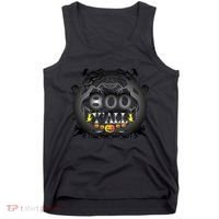 Boo Y'all Funny Halloween Tank Top thumb 0