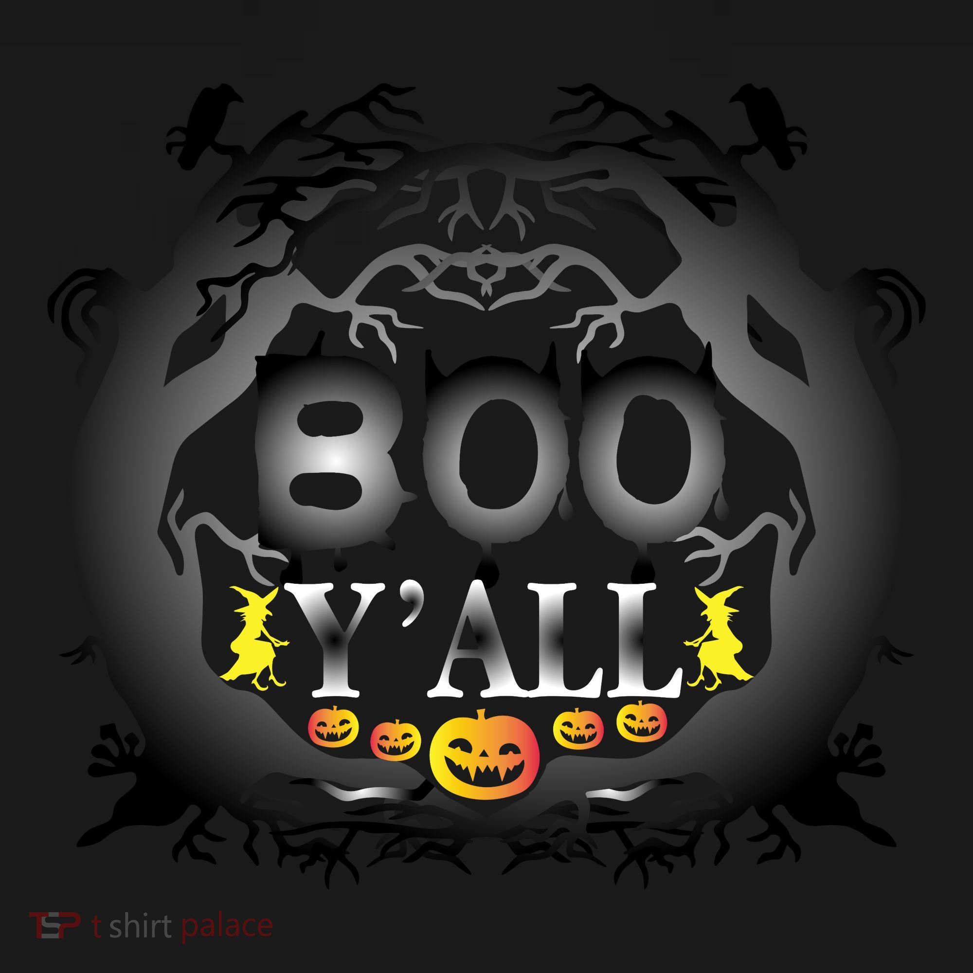 Boo Y'all Funny Halloween Visor