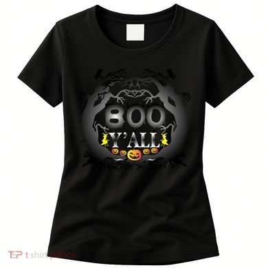 Boo Y'all Funny Halloween Women's T-Shirt