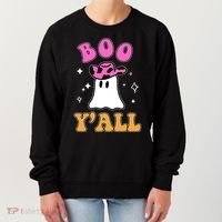 Boo Yall Ghost Halloween Women's Sweatshirt thumb 0