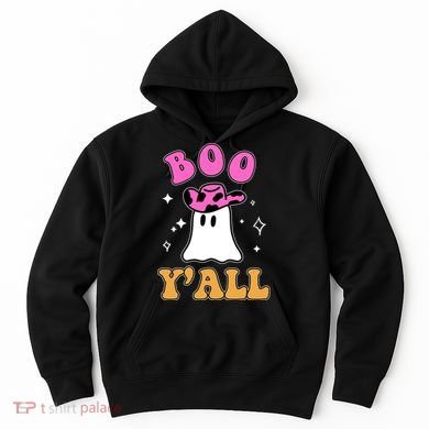 Boo Yall Ghost Halloween Hoodie