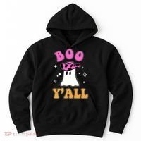 Boo Yall Ghost Halloween Hoodie thumb 0