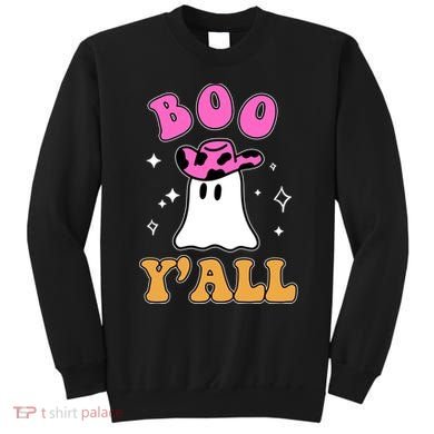 Boo Yall Ghost Halloween Sweatshirt