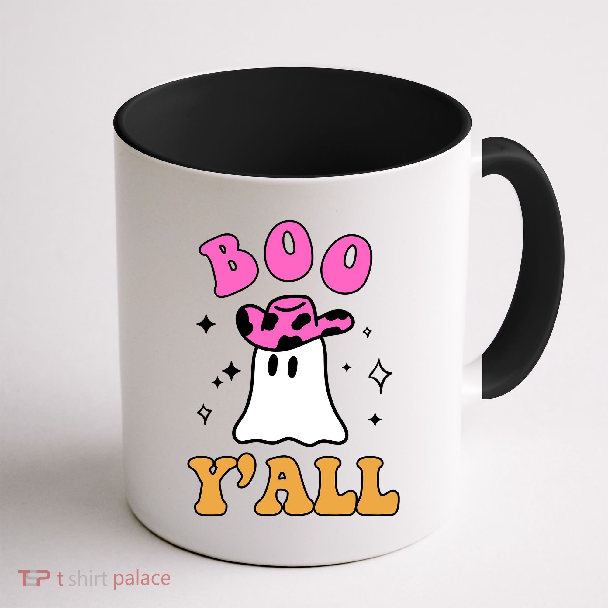 Boo Yall Ghost Halloween Coffee Mug