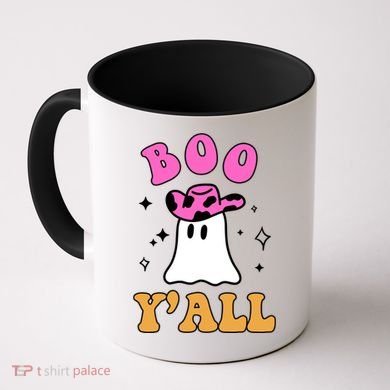 Boo Yall Ghost Halloween Coffee Mug